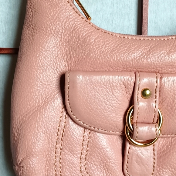 Stone Mountain Pink Zip-Top Crossbody Bag - Picture 14 of 16